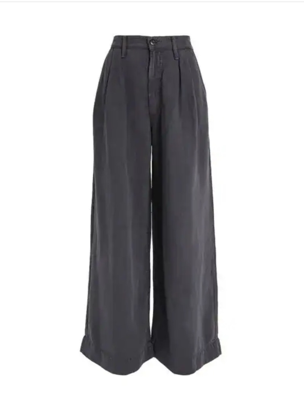 MOTHER Pouty Prep Trouser Wide-Leg High-Waist Pants Size 27